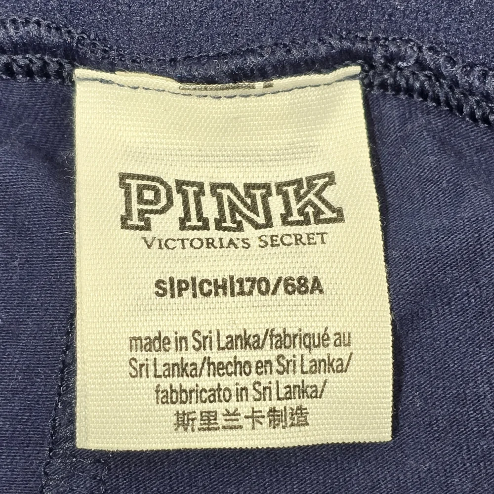 Victoria’s Secret PINK Pleated Mesh Tennis Skort Medium Navy Blue NWOT